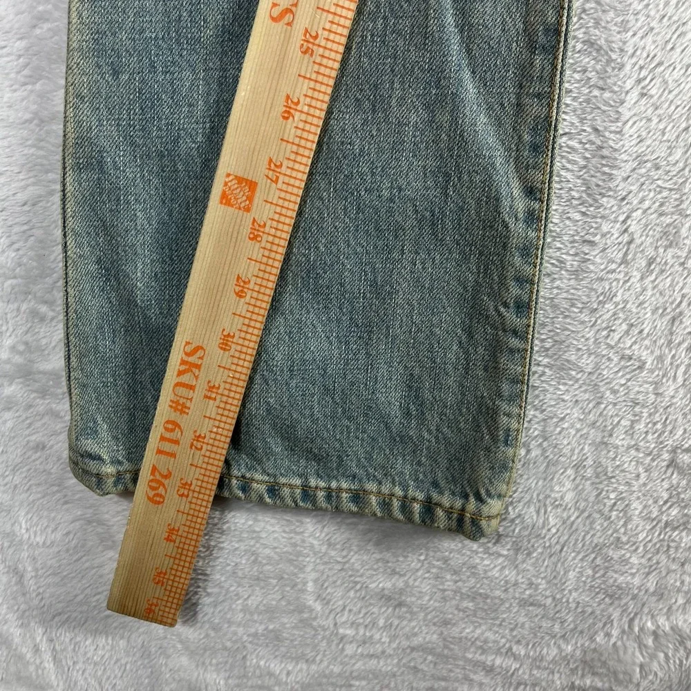 AG Adriano Goldschmied Bootcut Jeans Women's Blue Denim Classic USA Made - 26X33